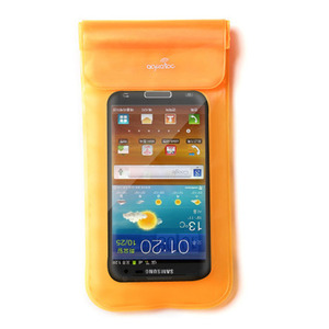 아쿠아톡 스마트폰 터치 방수팩 싱글 Highlight Orange